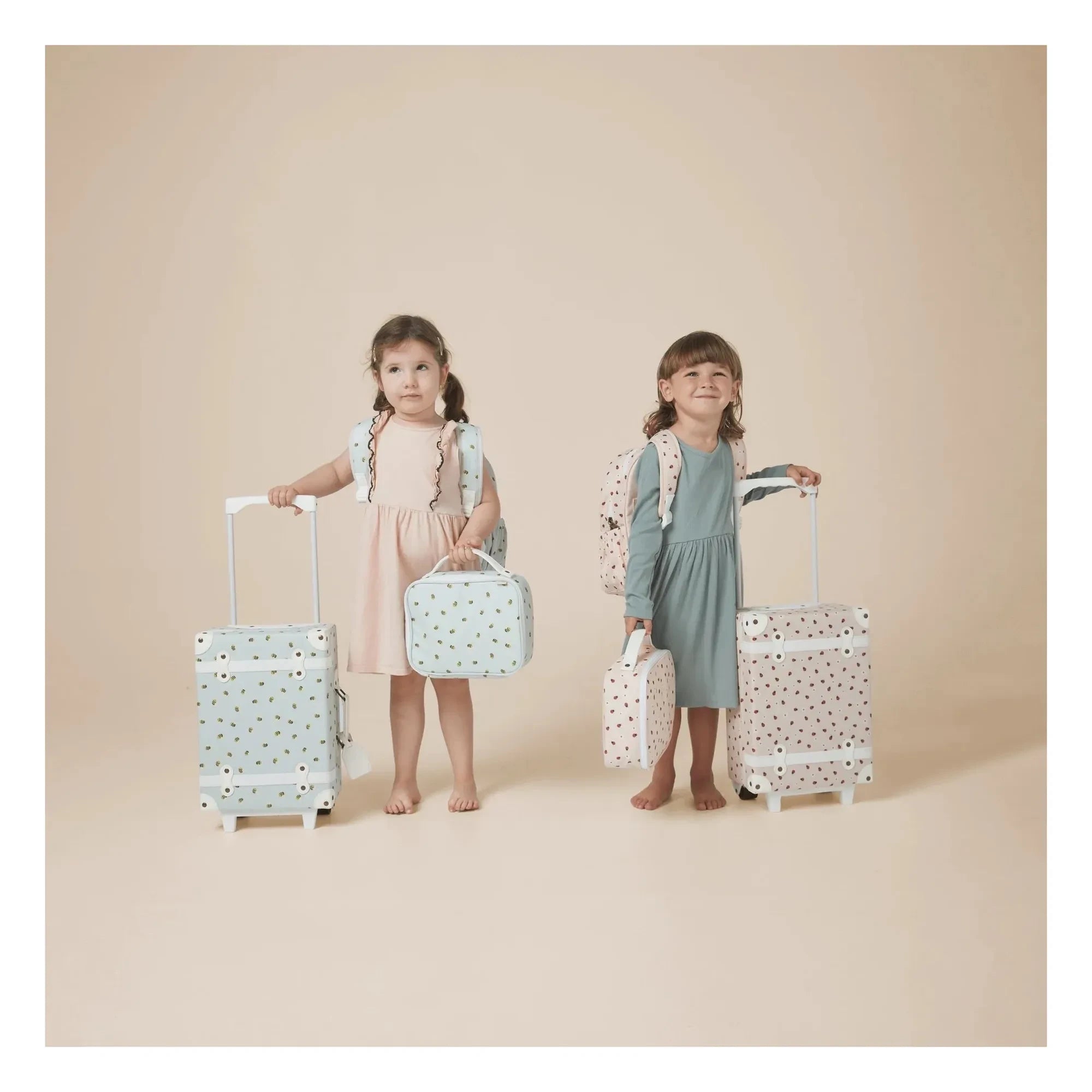 Olli Ella - See-ya Ladybug valiz | Pembe