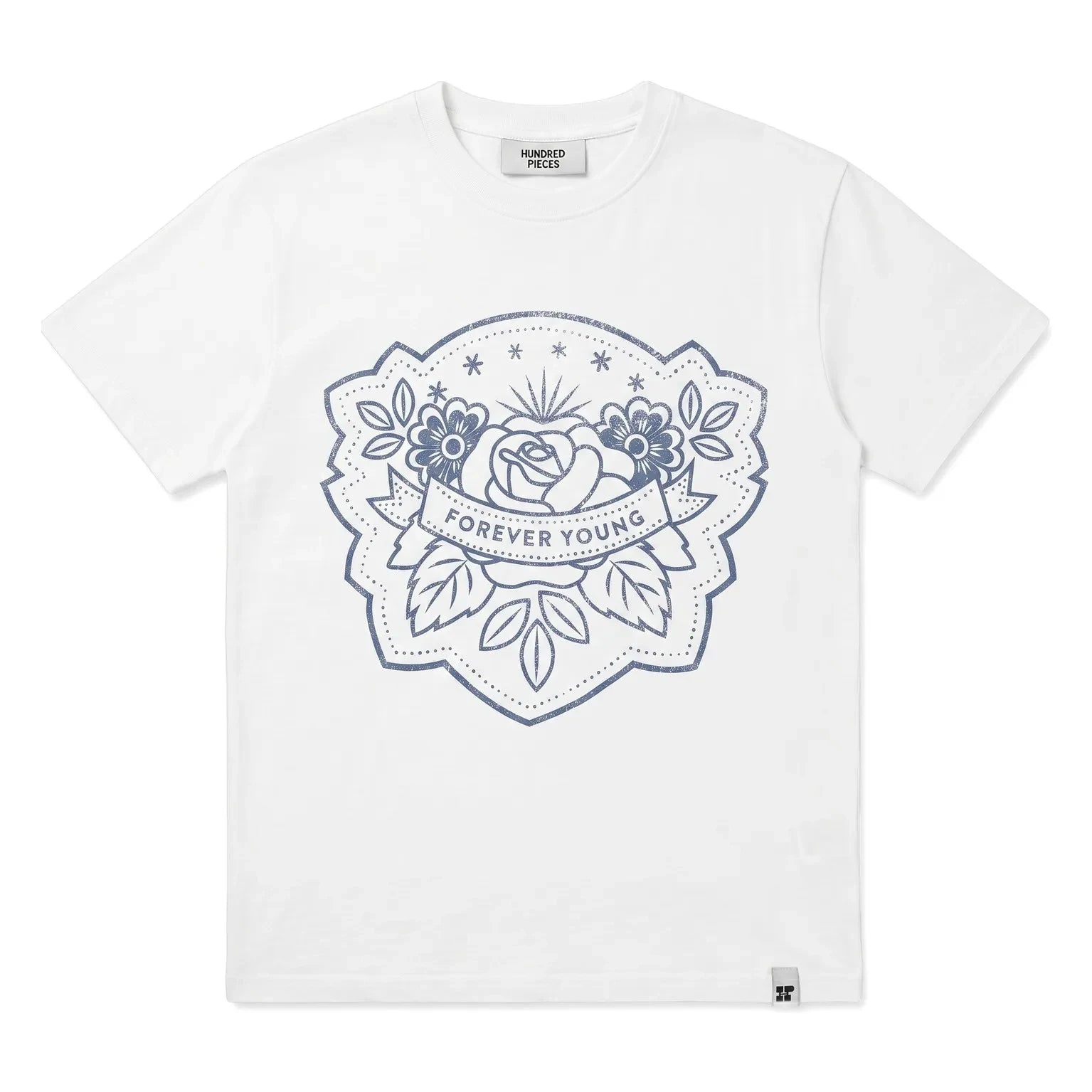 Hundred Pieces - Luna Forever Young Tişört | Off White