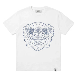 Hundred Pieces - Luna Forever Young Tişört | Off White