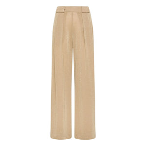 Momoni – Aspen Metallic Pants | Gold
