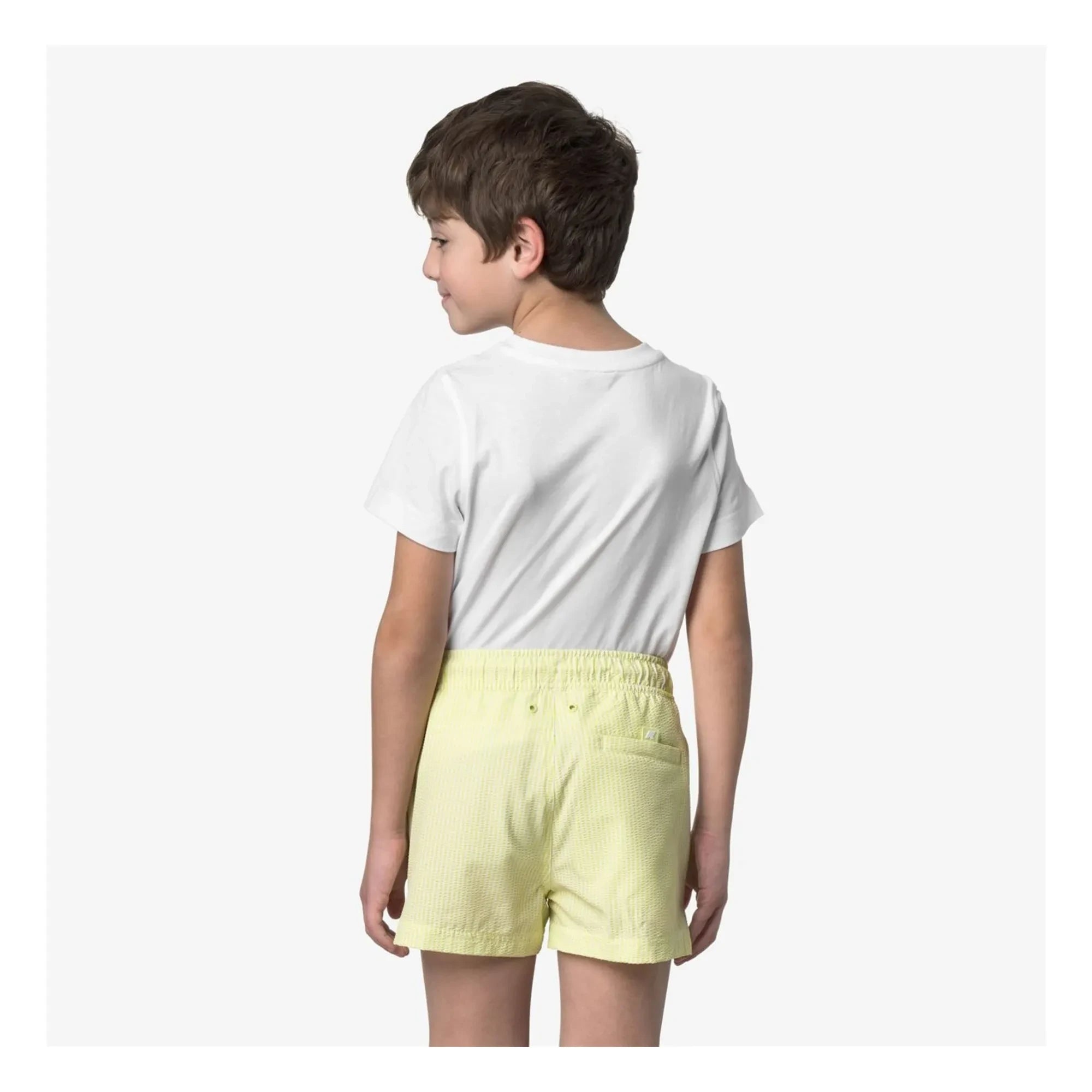 K-way – Badeshorts Hazel Beach gestreift | Gelb