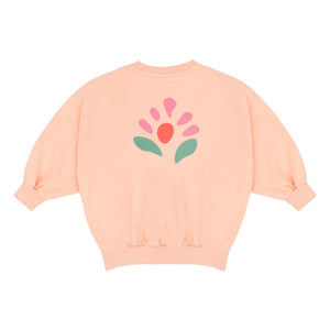Jenest - Pippa Bio-Baumwoll-Sweatshirt | Pfirsich