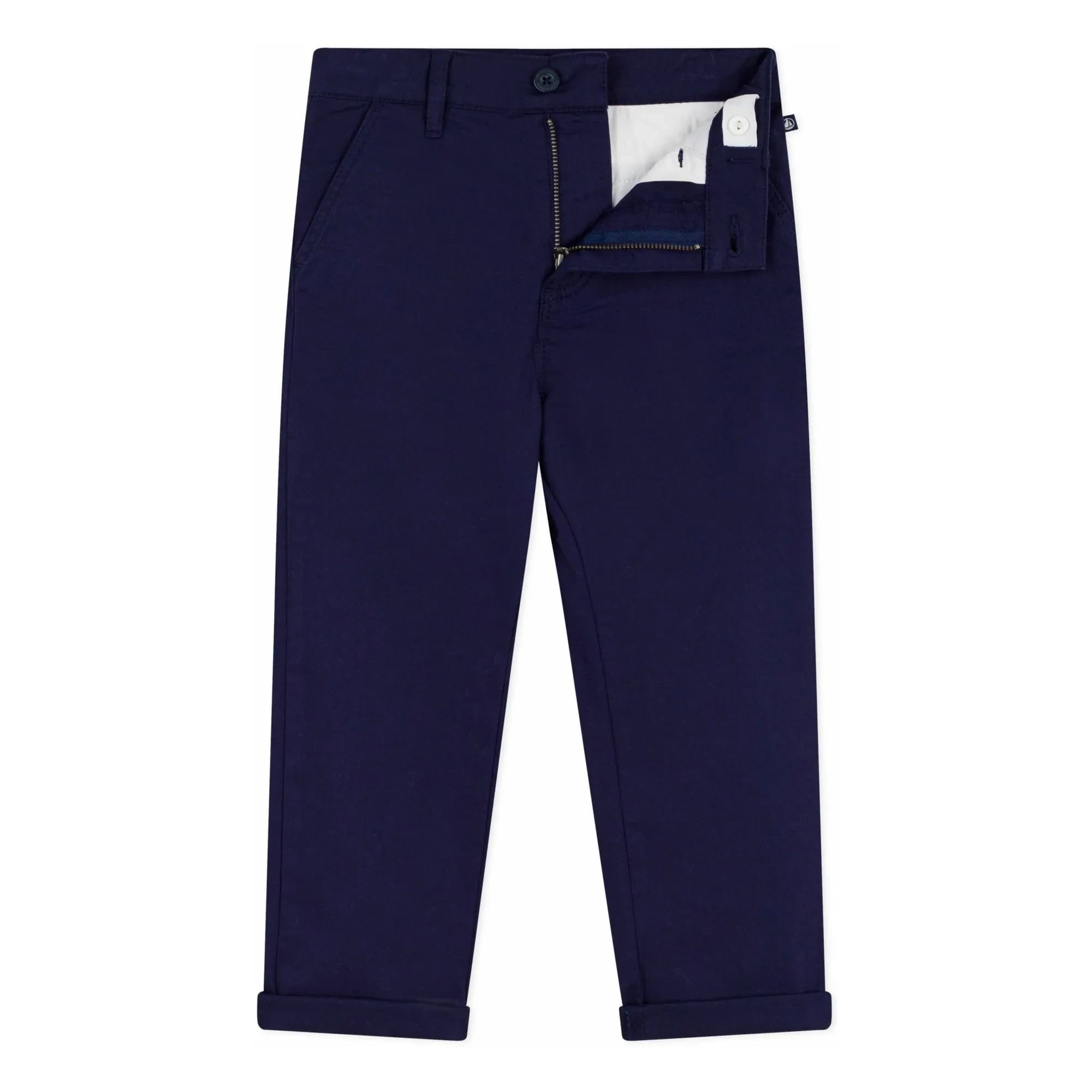 Petit Bateau - Beige Chino-Gabardine-Hose