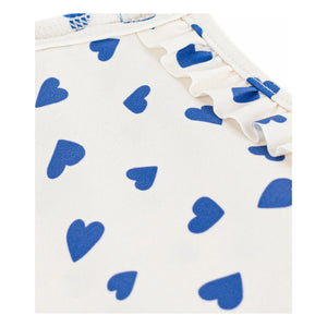 Petit Bateau - Cœurs Mayo | Beyaz