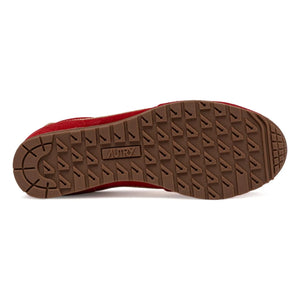 Autry - Windspin Low Zweifarbiger Wildleder- und Leder-Sneaker | Rot