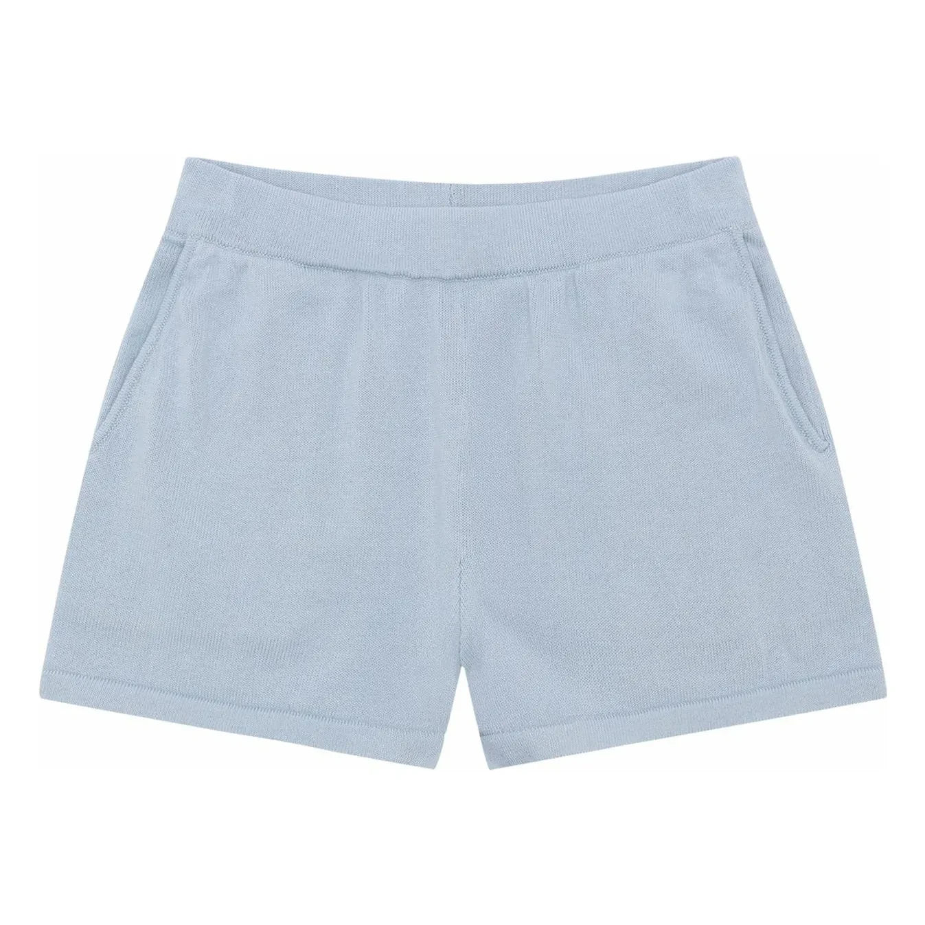FUB - Organic cotton knit shorts | Light blue