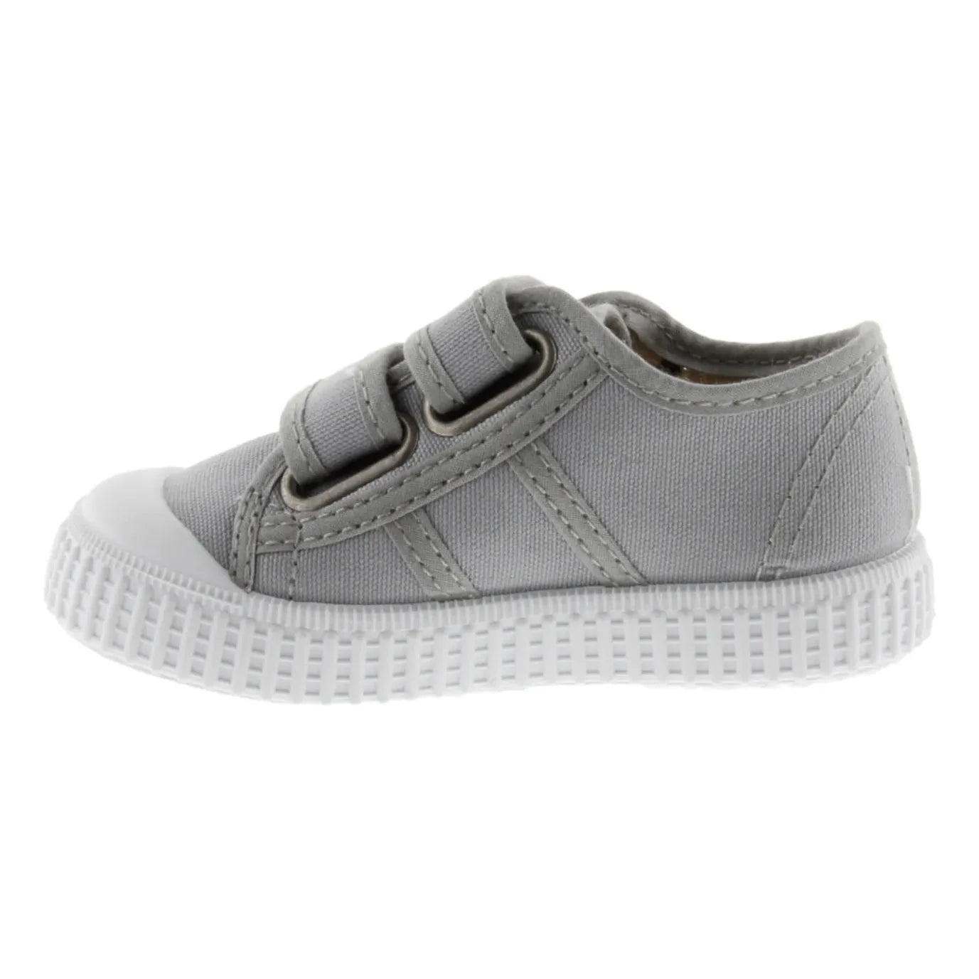 Victoria - Tiras Lona Cırt Cırtlı Sneakers | Gri