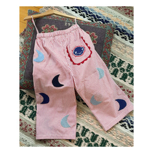 SISSEL EDELBO - Gestreifte Saxo Hose - Kinderkollektion | Rot