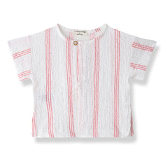 1+ in the family - Gestreiftes Portlligat T-Shirt | Puder