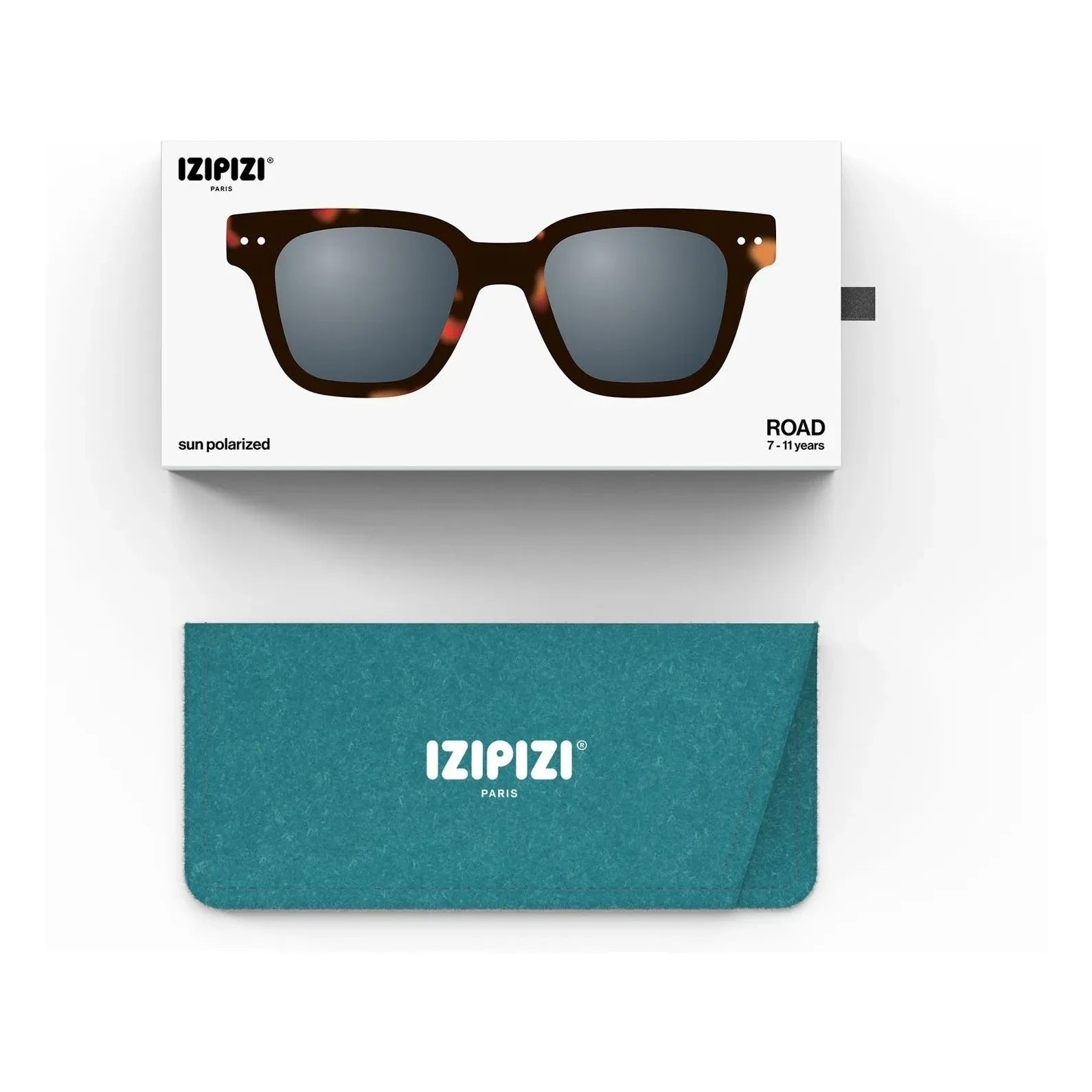 IZIPIZI - Sonnenbrille #Road Junior Tortoise | Braun