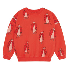 The Campamento - Uğur Böceği Sweatshirt | Kırmızı
