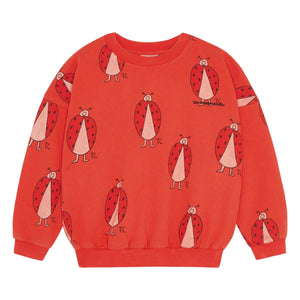 The Campamento - Uğur Böceği Sweatshirt | Kırmızı
