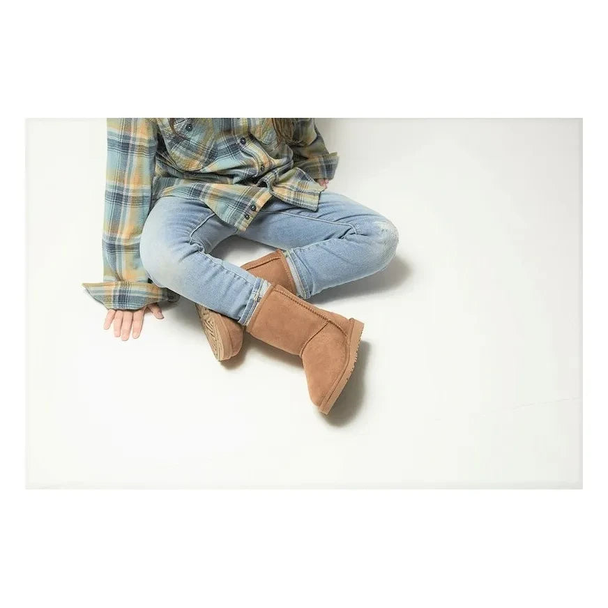 UGG - Classic II Kürklü Süet Çizme | Karamel