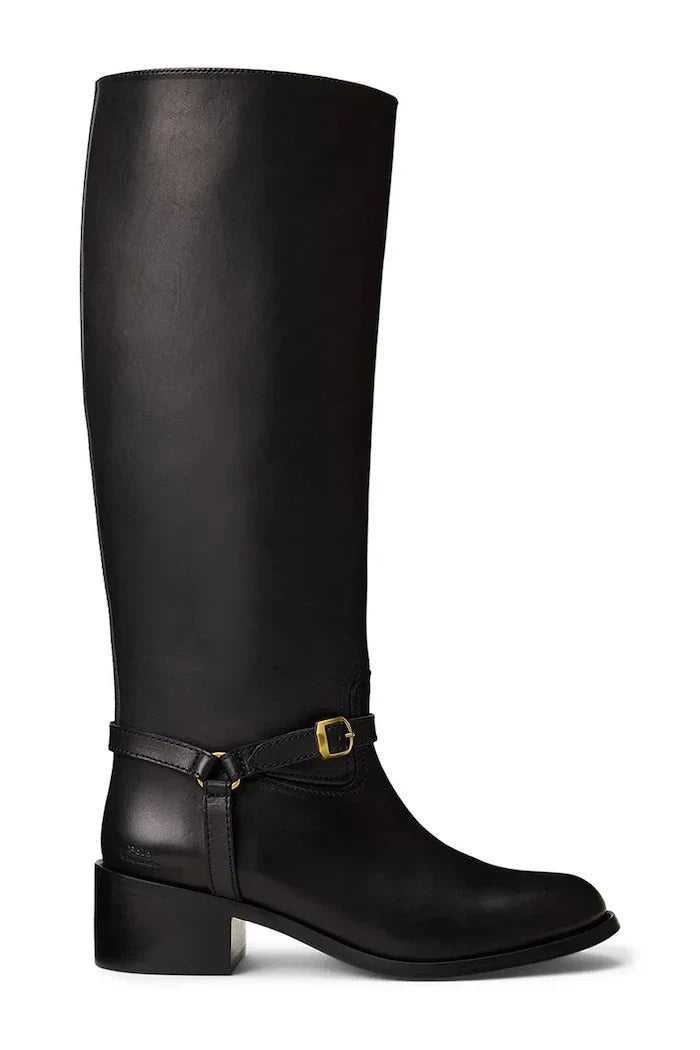 Polo Ralph Lauren Riding Boot Deri Çizme