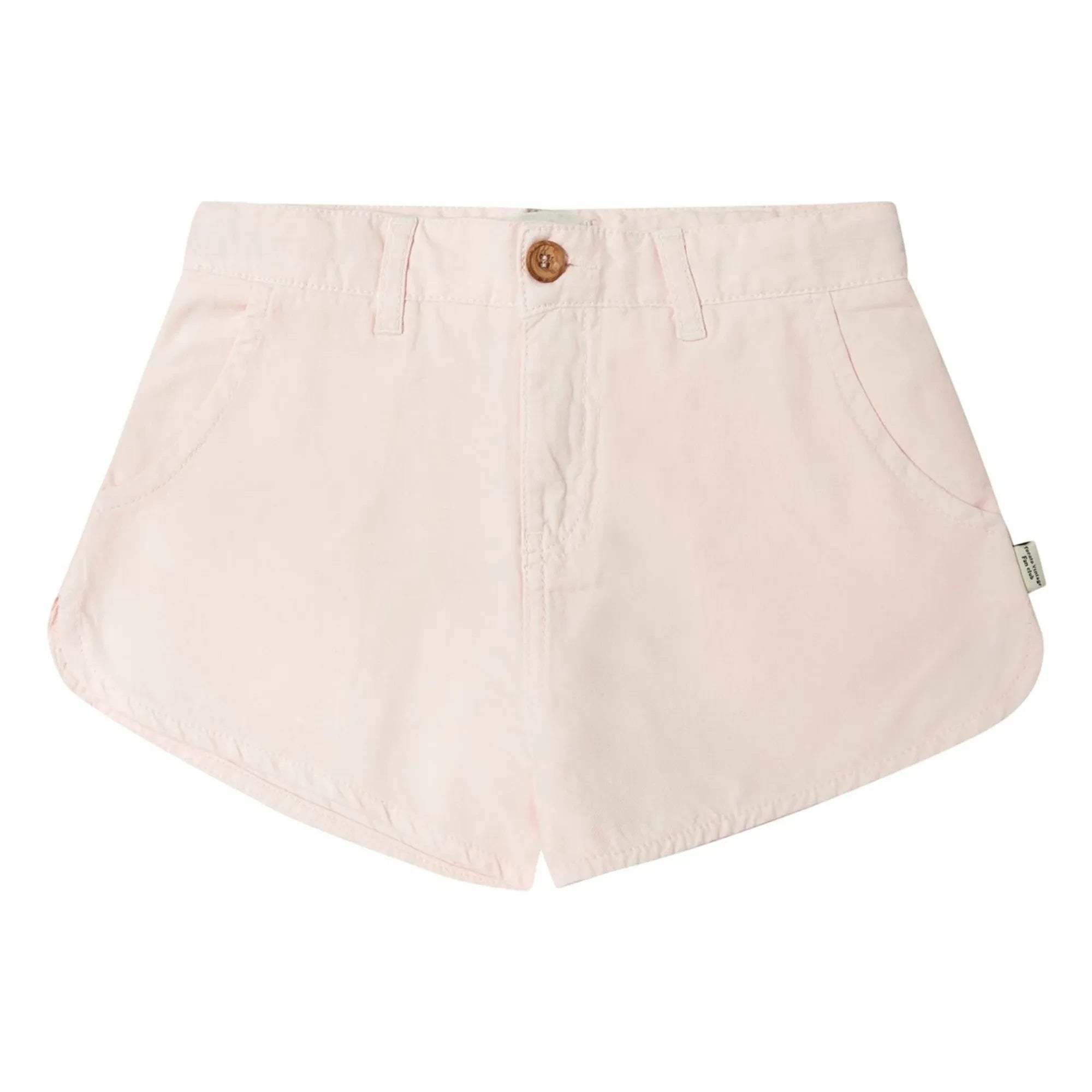 Tocoto Vintage - Kurze Uni-Hose | Blassrosa