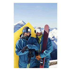 IZIPIZI - Sun Snow Kayak Maskesi - Yetişkin Koleksiyonu | Mavi