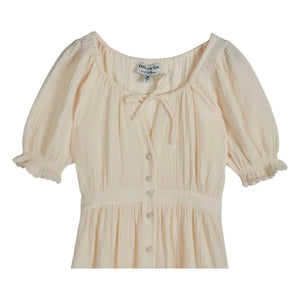 Emile et Ida - Cotton gauze dress | Cream
