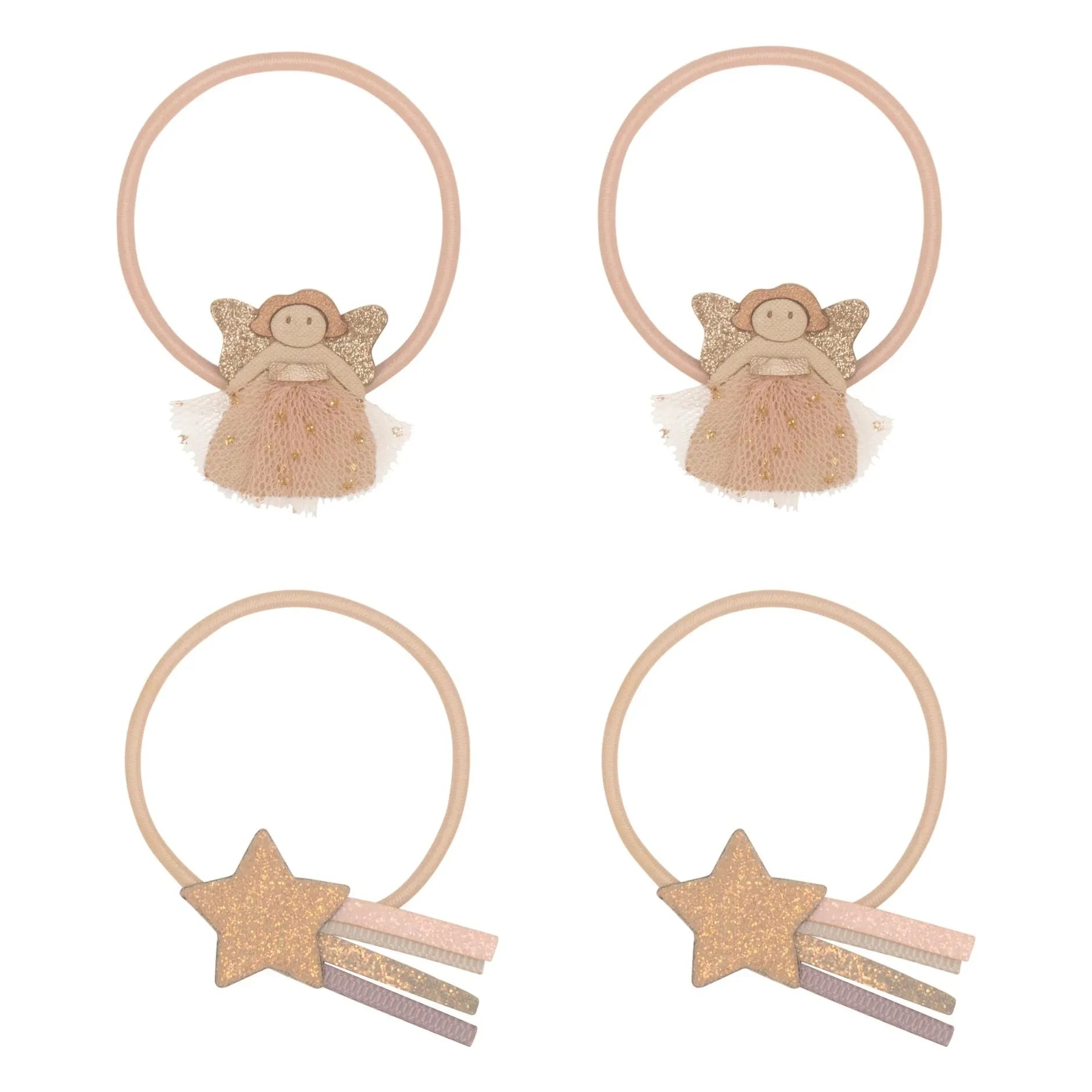 Mimi & Lula - 4er-Set Feen-Haarspangen | Rosa