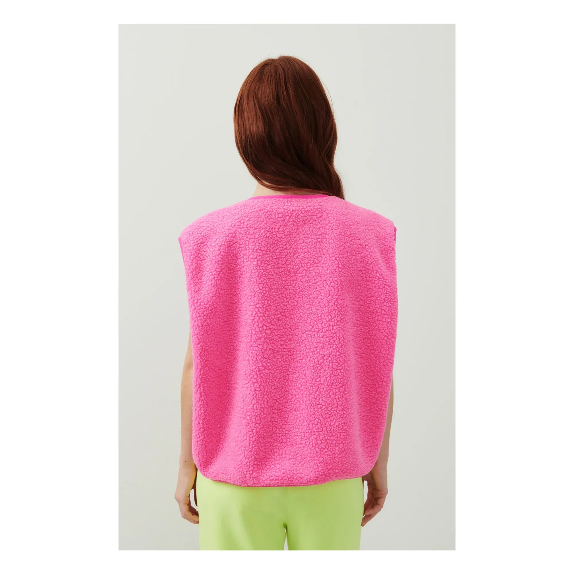 American Vintage - Hoktown Kolsuz Yelek | Floresan Pembe