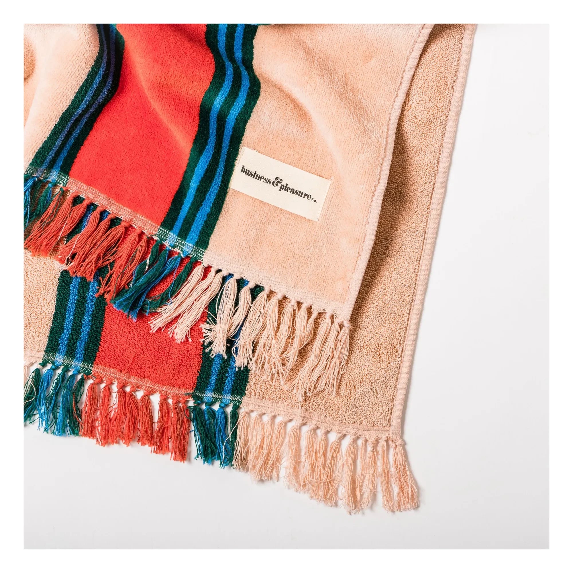 Business & Pleasure Co. - Plaj Havlusu | Pembe