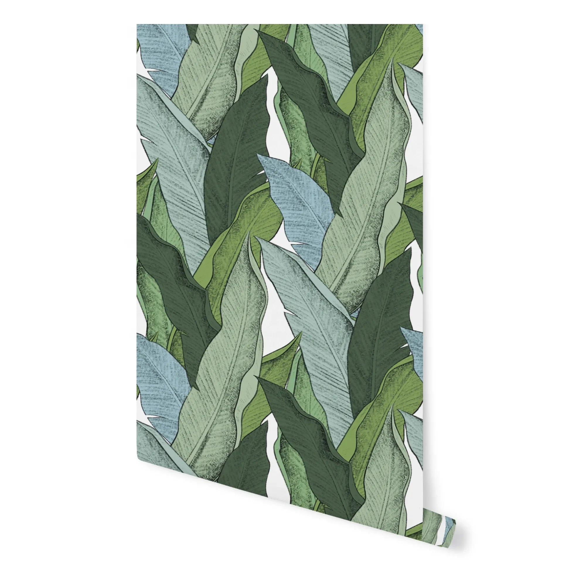 PaperMint - Yaprak Duvar Kağıdı Rulosu - 10 ml | Yeşil