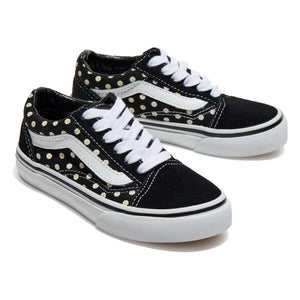 Vans - Old Skool Floral Pattern Lace-Up Sneakers | Black