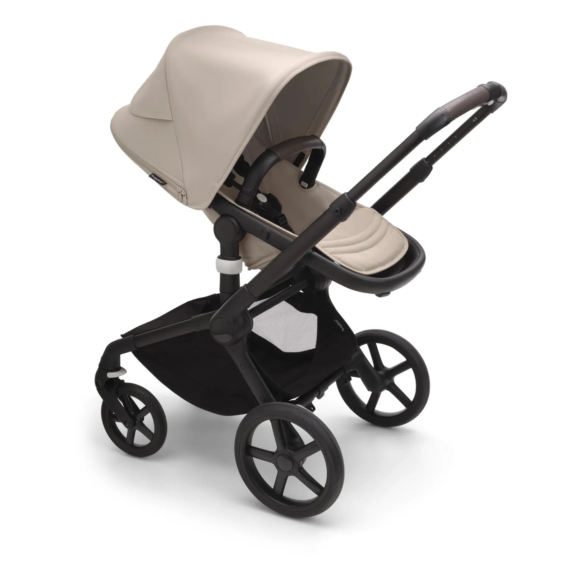 Bugaboo - Bugaboo Fox 5 Tüm Arazi Bebek Arabası - Siyah Çerçeve | Taupe kahverengi