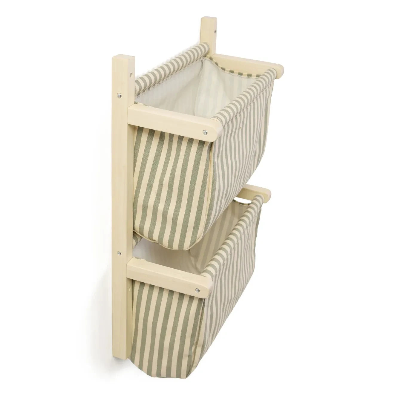 Kid's Concept - Duvara monte kumaş saklama ünitesi | Yeşil