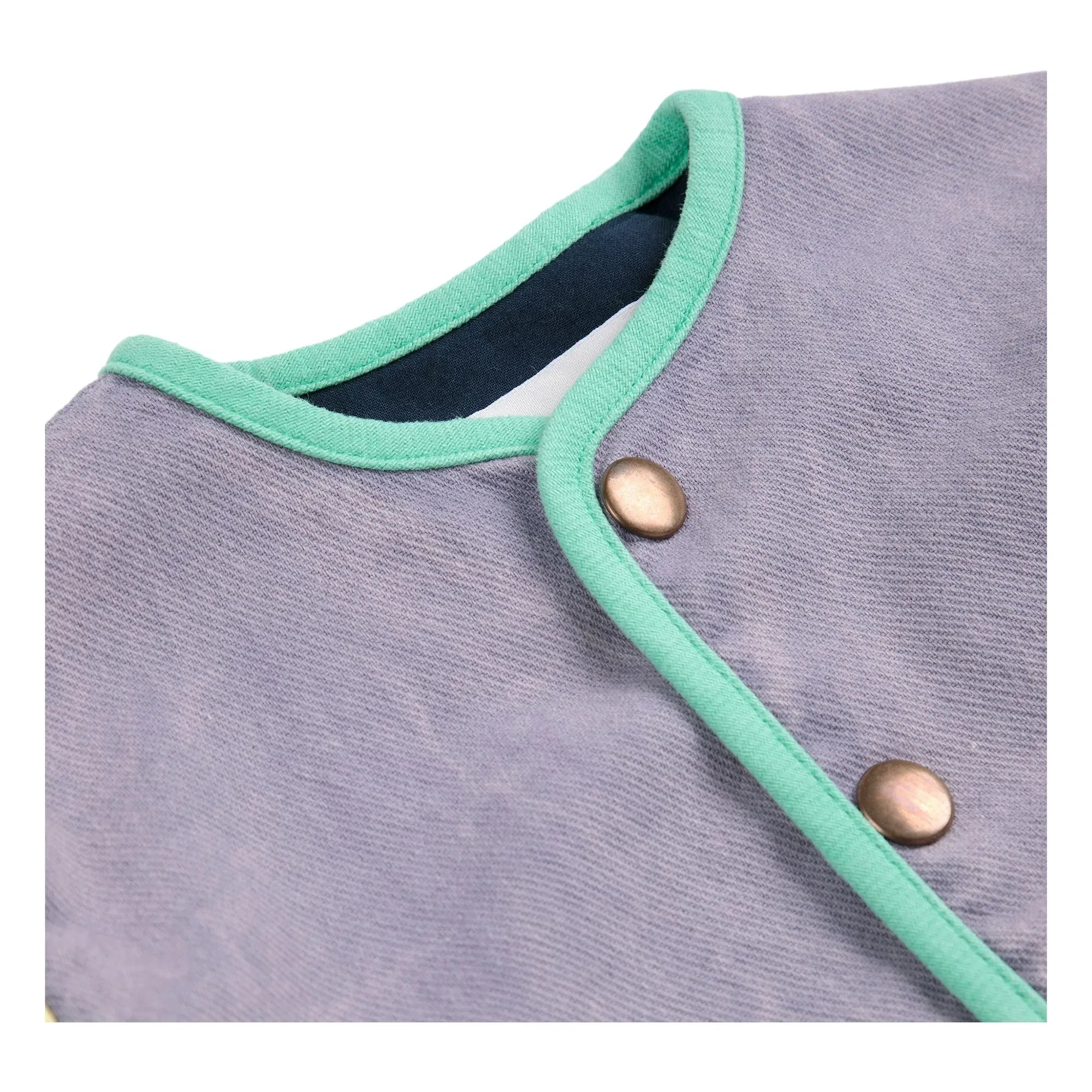 Bobo Choses - Jacke aus recycelten Fasern mit Farbblock | Lavendel