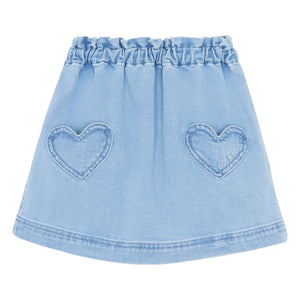 Bonton - Douchka Denim Etek | Açık Mavi