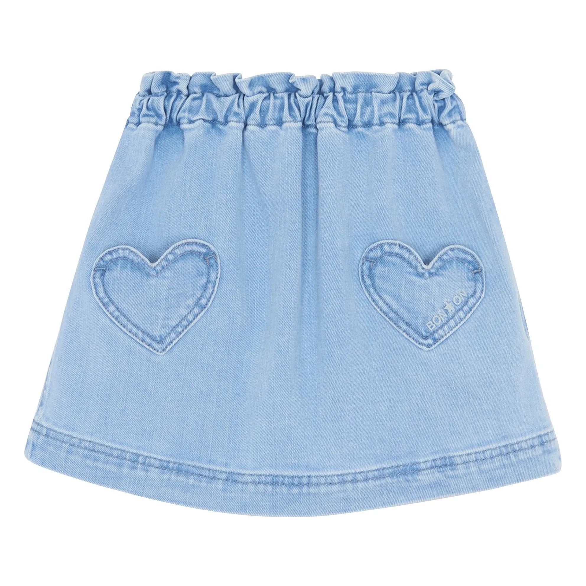 Bonton - Douchka Denim Etek | Açık Mavi