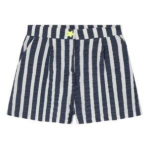 Dr Bloom - Star Striped Shorts | Dark Blue