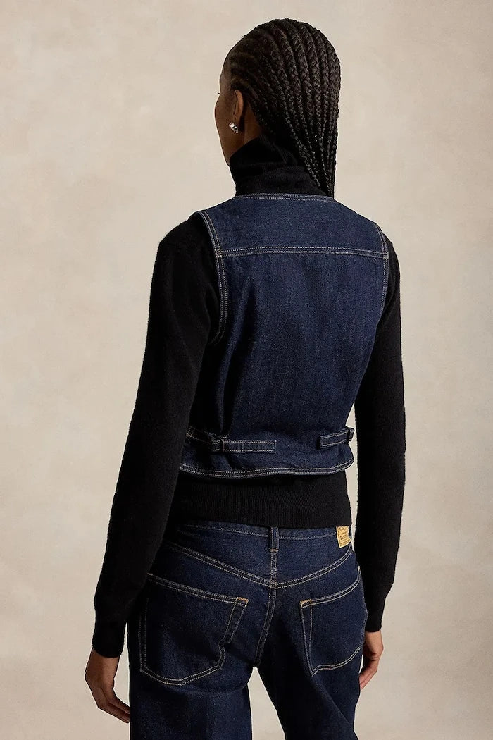 Polo Ralph Lauren kadın denim yelek