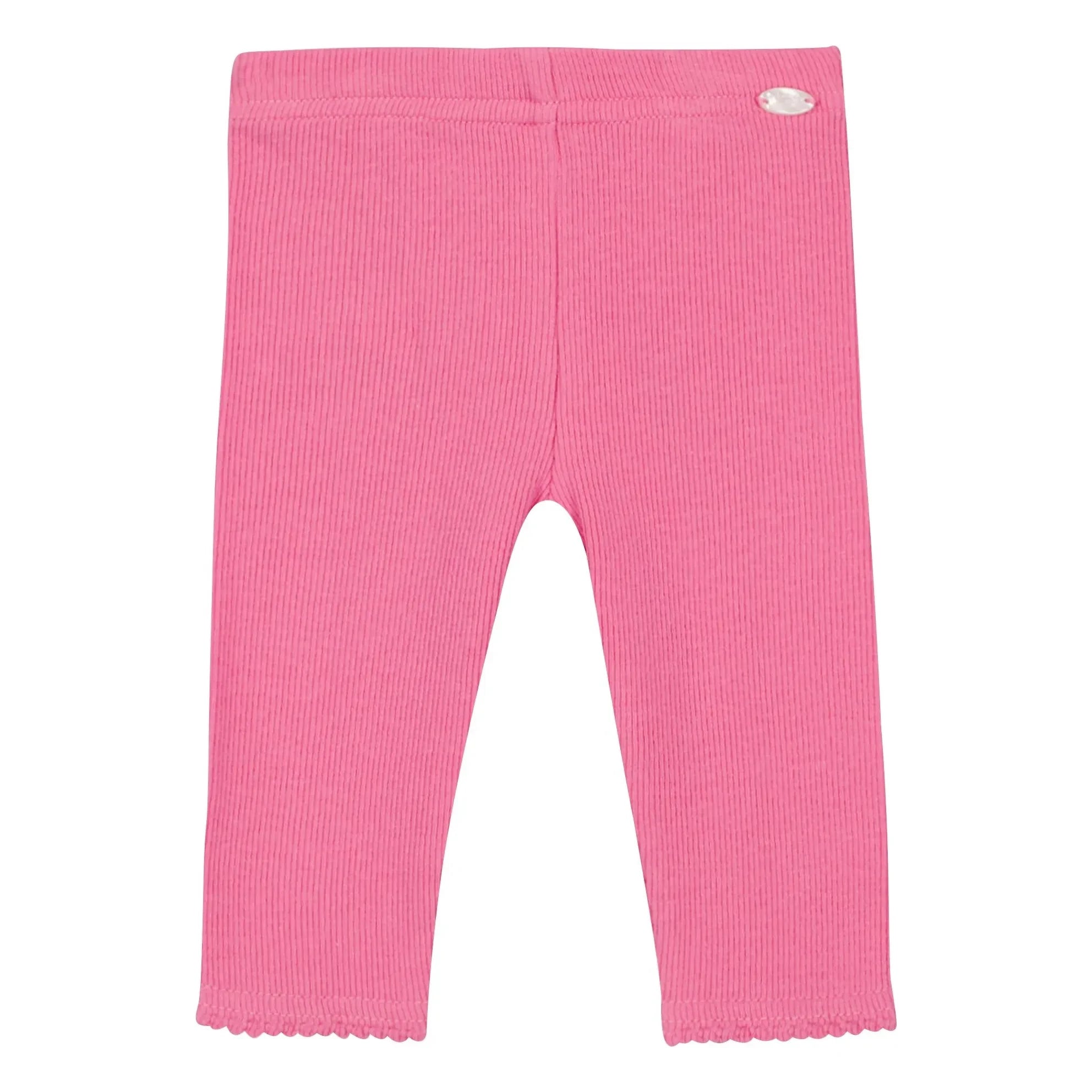 Tartine et Chocolat - Ribbed Leggings | Dust Pink