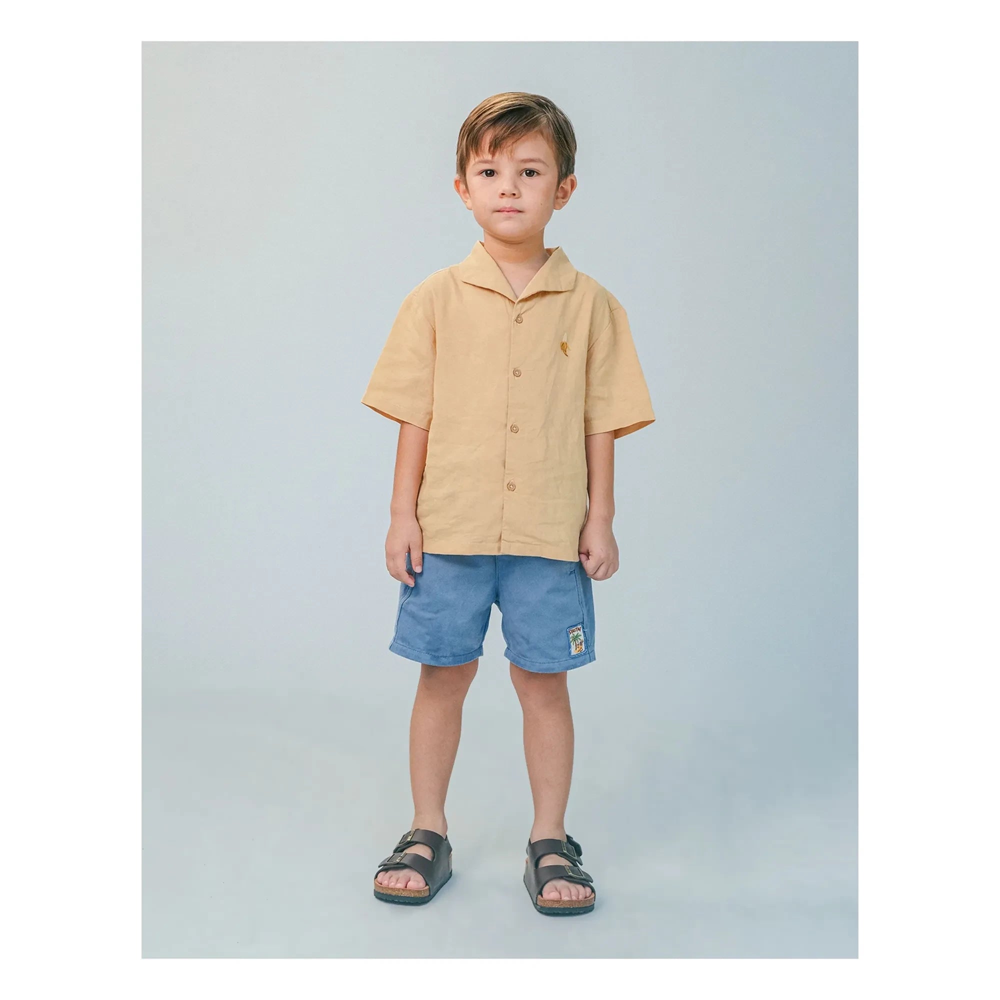 Gingersnaps - Ron Banana Linen Shirt | Beige