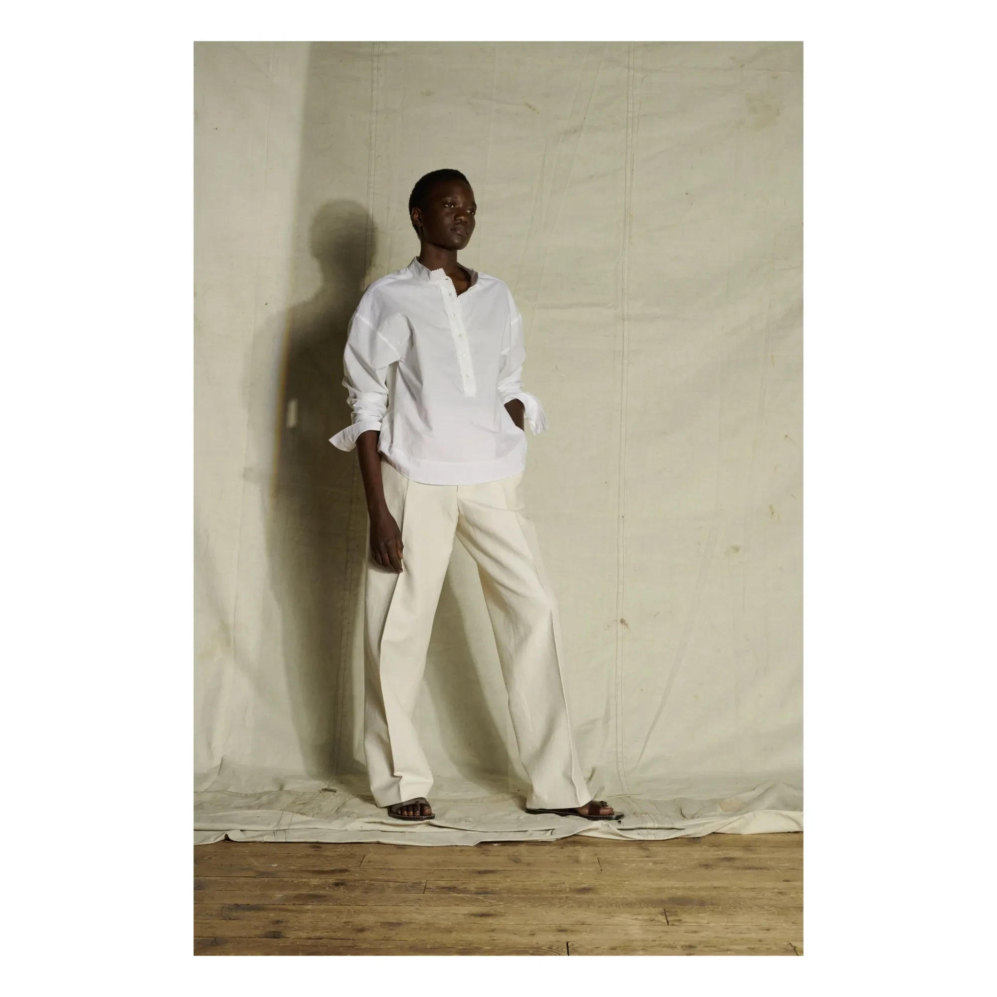 Soeur - Poem Shirt | White