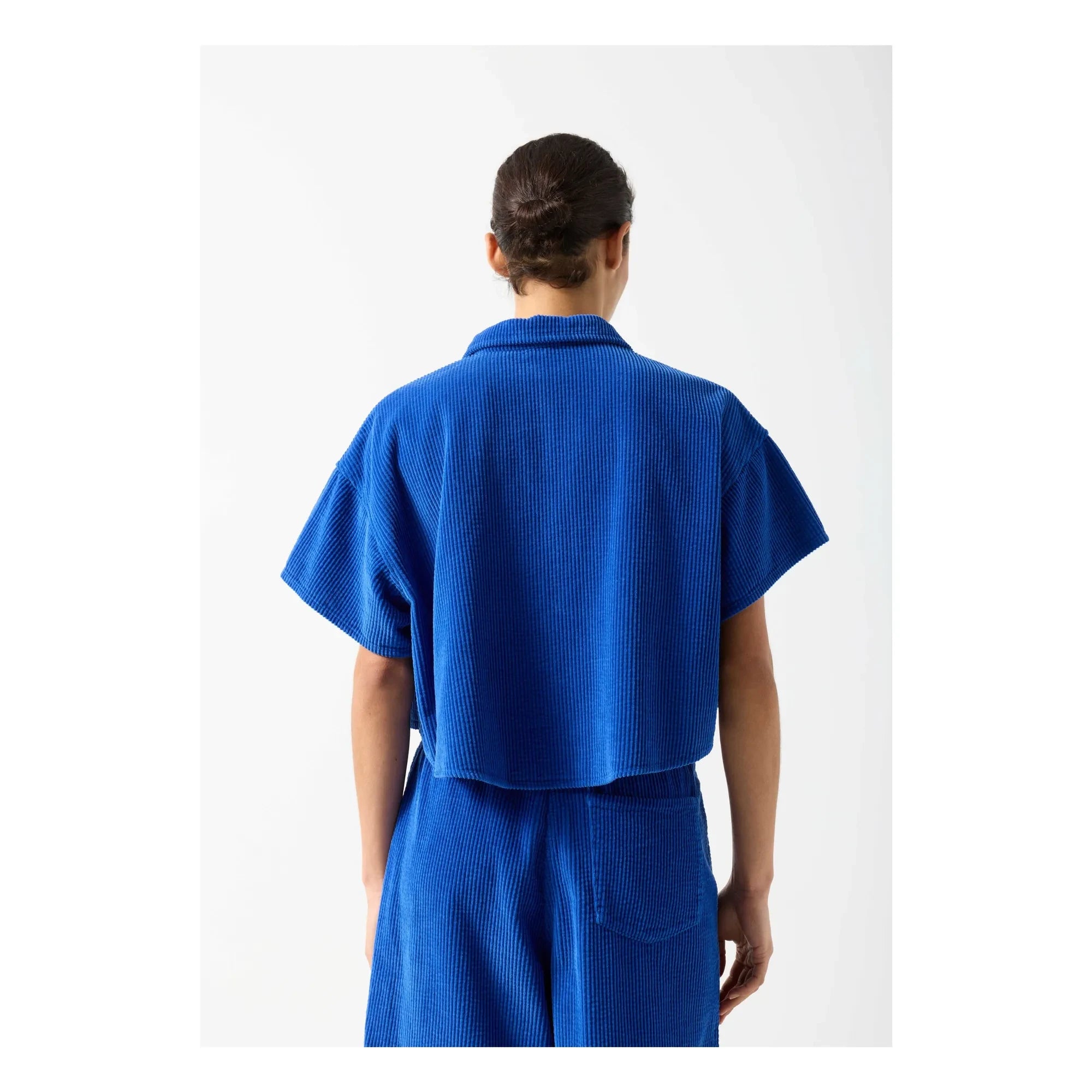 American Vintage - Padow Baumwollhemd | Blau