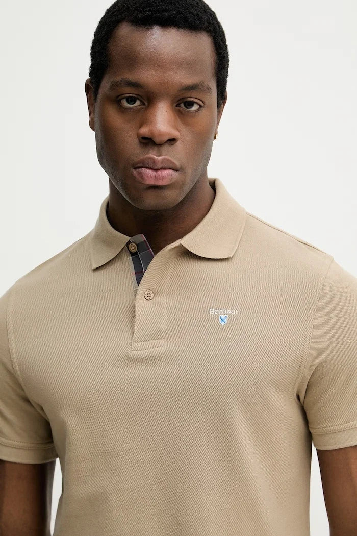 Barbour pamuklu erkek polo yaka tişört