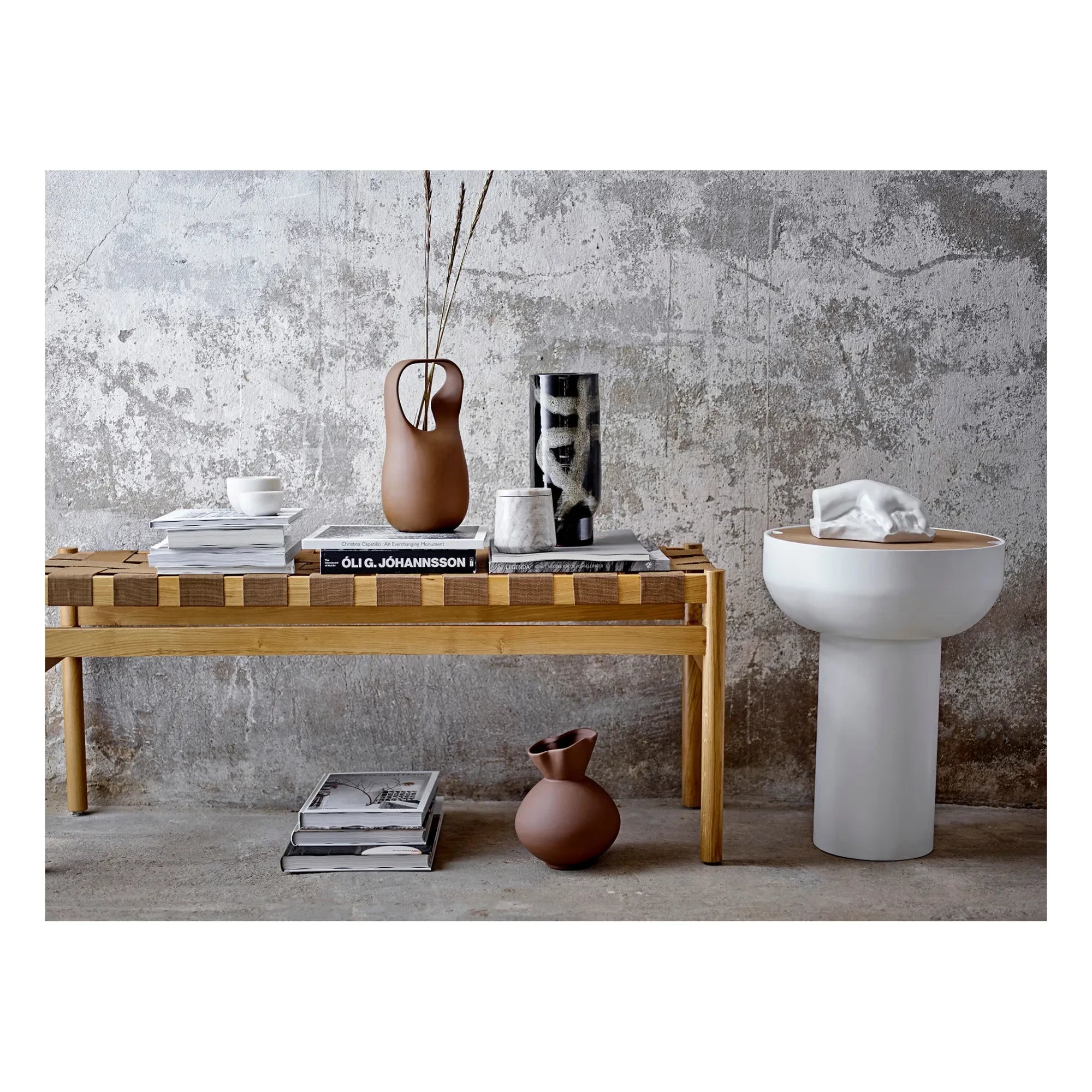 Bloomingville - Nicita Stoneware Vazo | Hazel