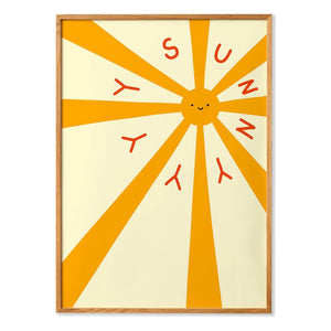 Mado - Sunny poster | Turuncu