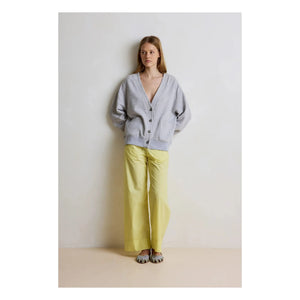 Hod – Valentina Baumwollstrickjacke | Grau