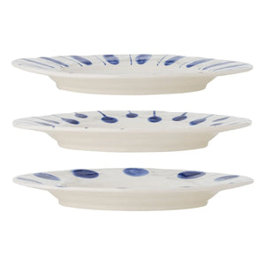 Bloomingville - Linora Teller - 3er-Set | Blau
