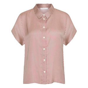 By Bar - Karly Striped Shirt | Red