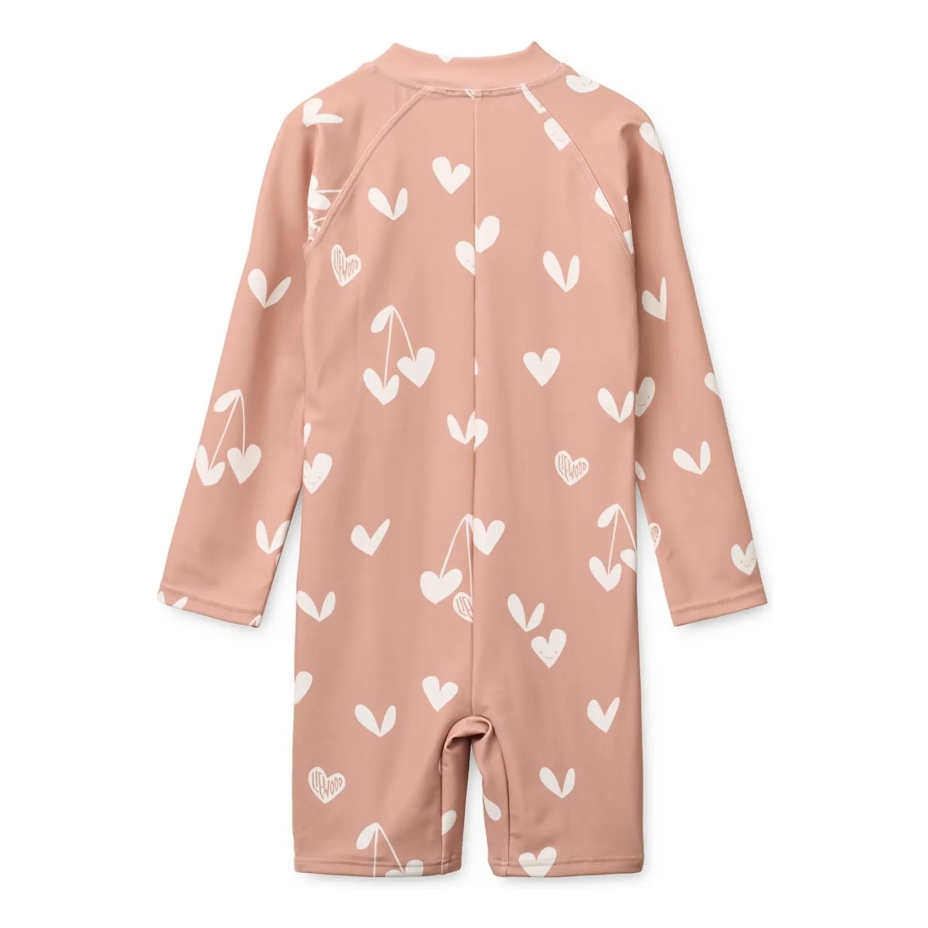 Liewood - Max Hearts Geri Dönüştürülmüş Elyaf UV Korumalı Mayo | Pembe