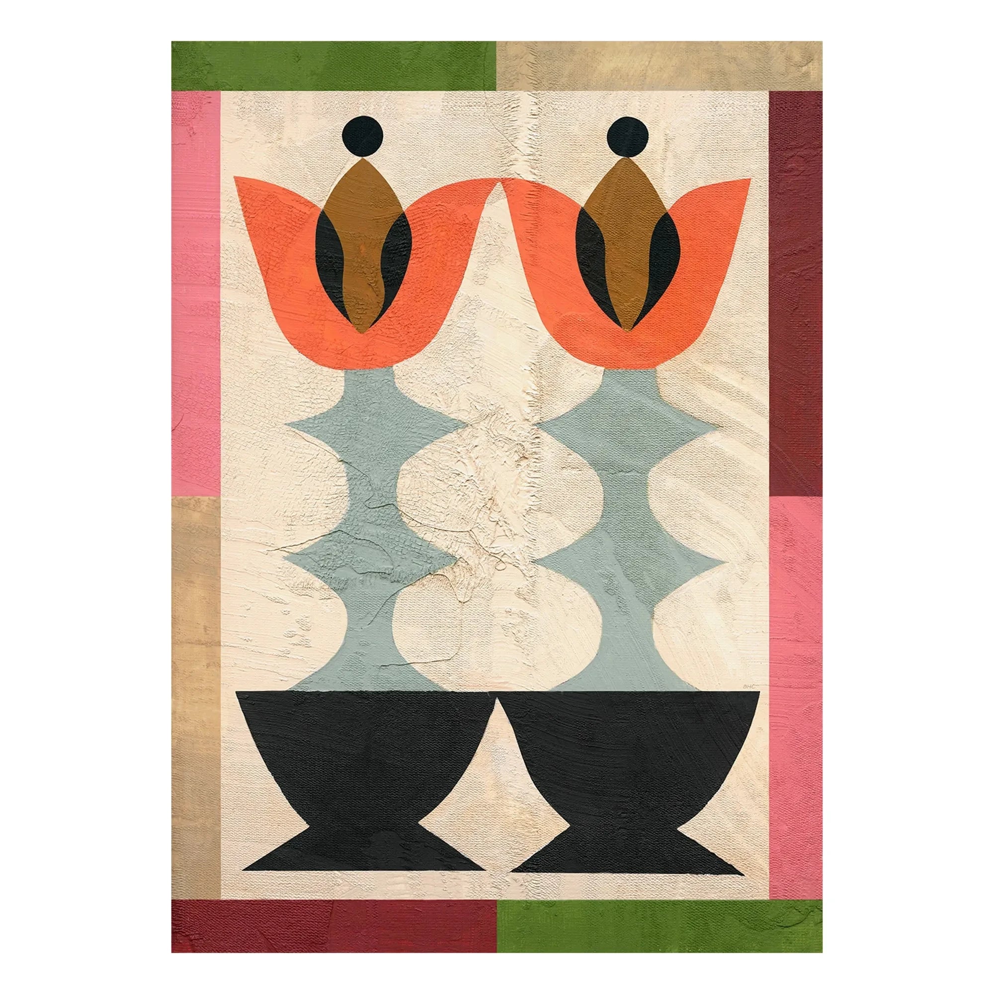 Paper Collective - Berenice Hernández imzalı Flor De Luz poster