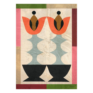 Paper Collective - Berenice Hernández imzalı Flor De Luz poster