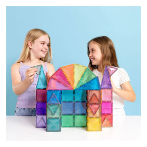 Connetix - Glitter Castle paketi | Pastel