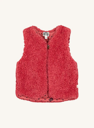 Bonton - Teddy Beti Jacke | Framboise