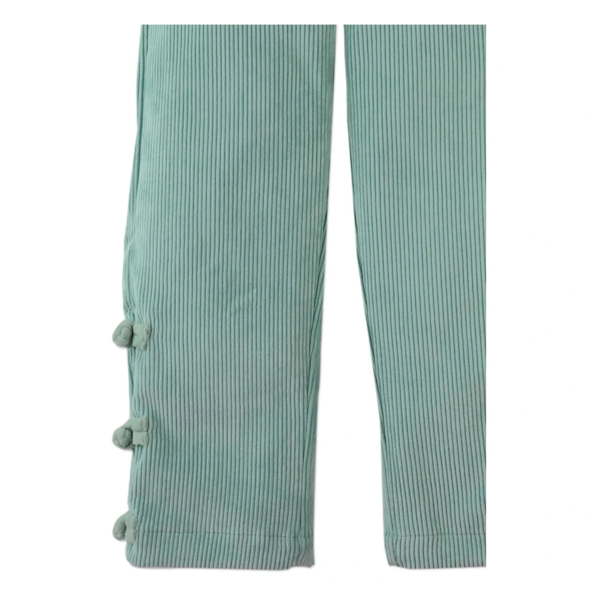 Gingersnaps - Arielle Ruffle Pants | Green apple