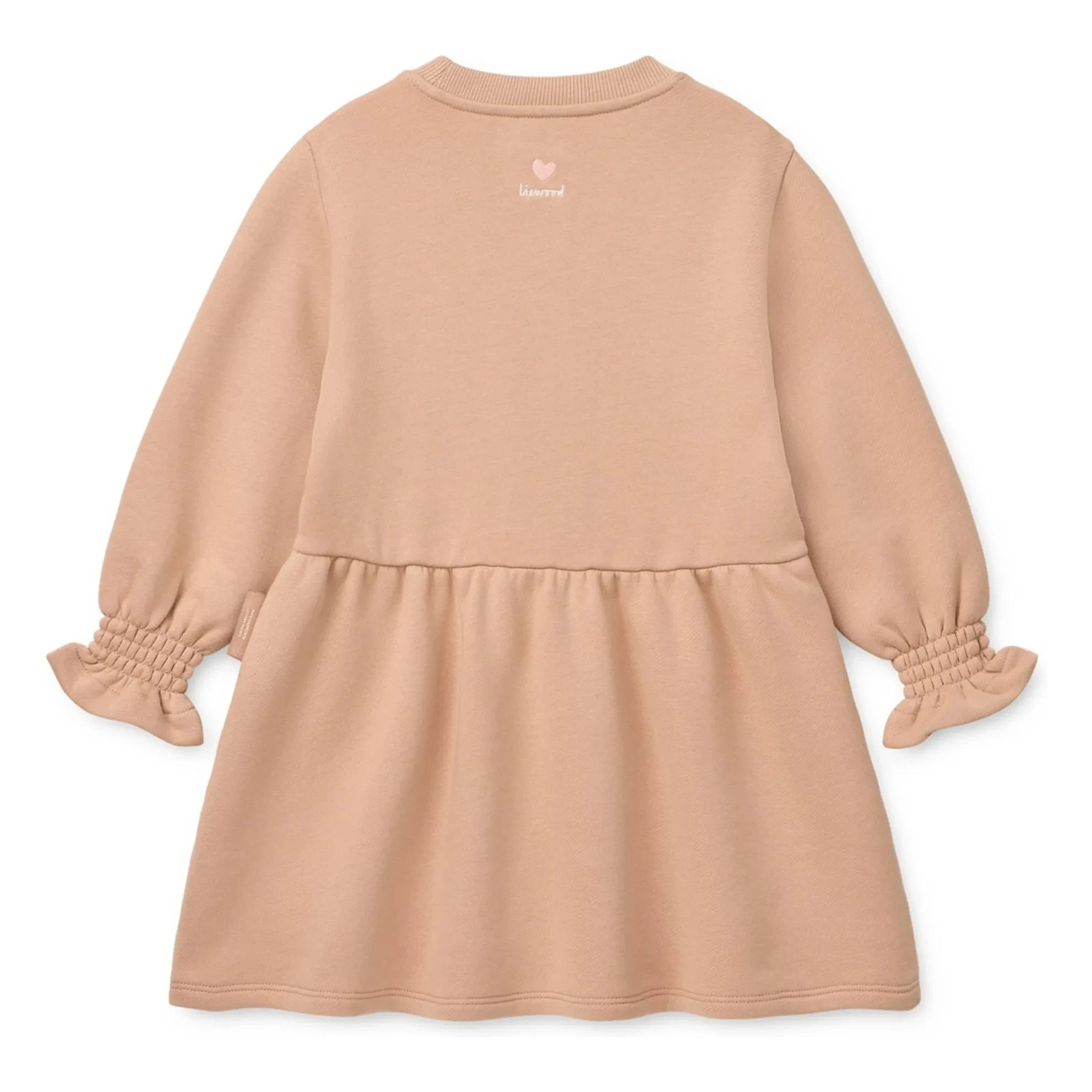 Liewood - Sweat elbise Lia Mood Organik pamuk | Pembe